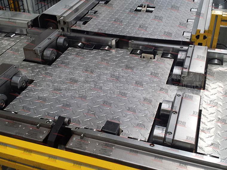 Transmission box assembly line