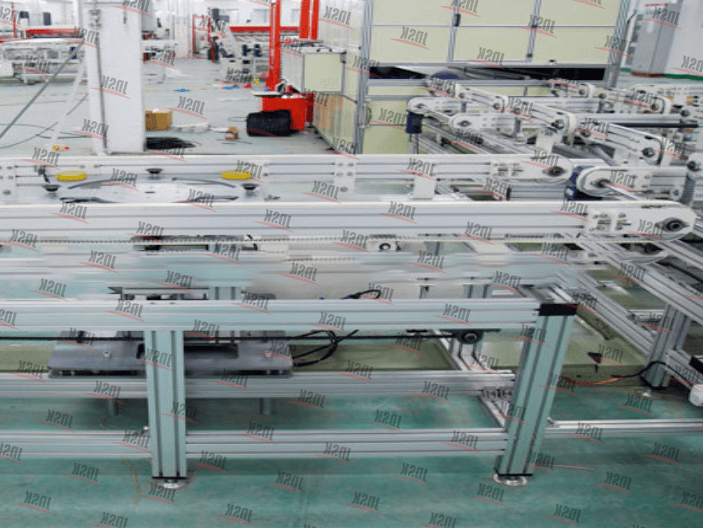 Electric fan production line